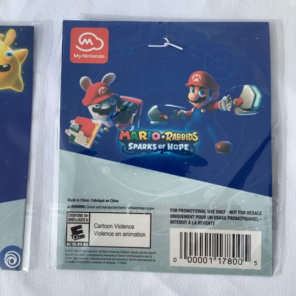 Mario + Rabbids: Sparks of Hope keychain My Nintendo Rewards - Picture 5 of 5
